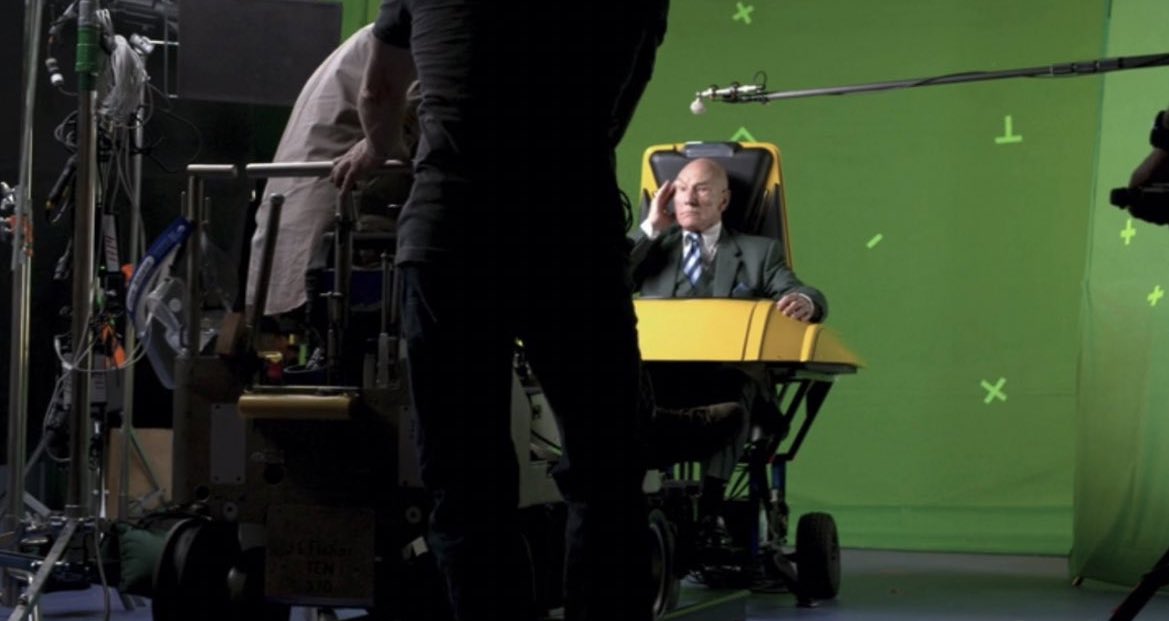 DrStrangeUpdate's tweet photo. Sam Raimi and Patrick Stewart behind the scenes of #DoctorStrange in the Multiverse of Madness! https://t.co/P06lUknXMa