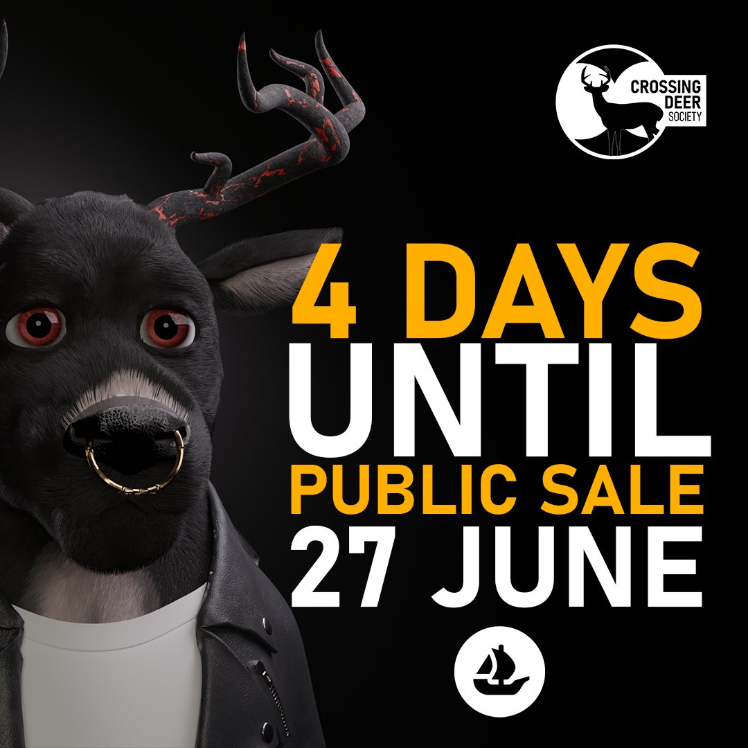 We know everyone hates waiting, so we decided to start our public sale sooner! Save the date! Get ready! To the moon!🚀🌕

#NFT #NFTGiveaway  #Whitelist  #NFTCommunity #NFTdrop  #NFTs  #NFTcollections  #NFTartist #NFTMinting