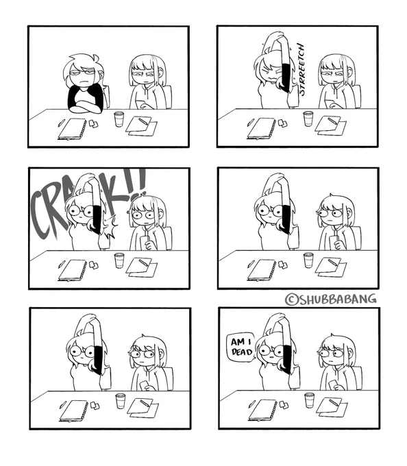 This week has been weird so here's a redraw of a comic from 2013 