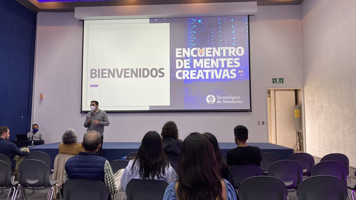 TECcampusQRO's tweet photo. ¡Damos inicio al primer Encuentro de mentes creativas!🧠🖌 Evento en el que podrás conocer la experiencia de dos EXATEC y su trayectoria. Conócelos aquí👇🏼#EXATEC #EstudiosCreativos https://t.co/O3YB0qX5Do