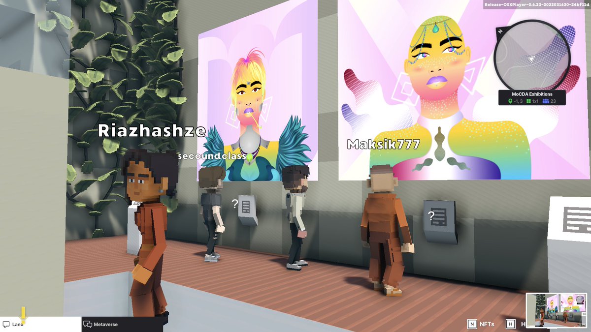 pinkreysw's tweet photo. @TheSandboxGame @worldofwomennft I just participated in the #TheSandbox weekly contest for a chance to win 200 mSAND! I found the art piece, check out my screenshot below!
👇 https://t.co/h8cmZGqld7