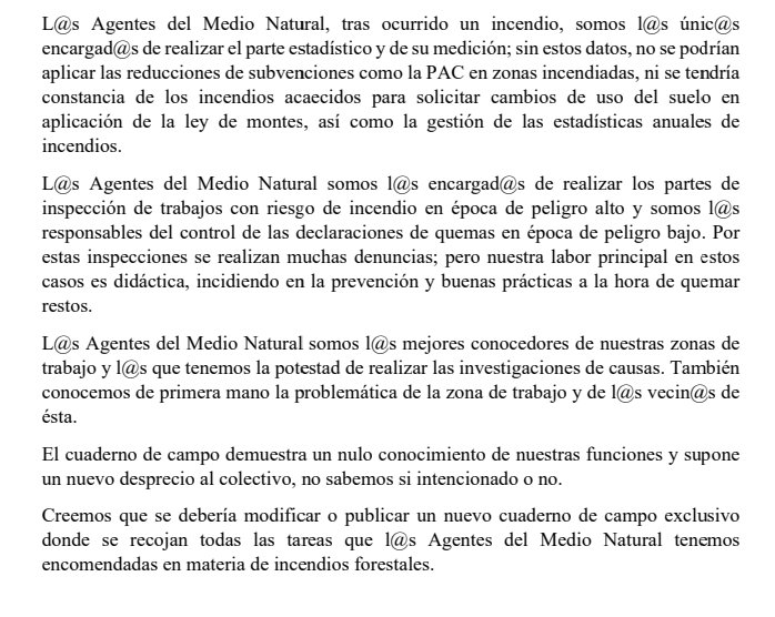 Apamnex1's tweet photo. Aquí va la explicación de cómo el Servicio de Prevención y Extinción de 🔥🔥🔥 de @Junta_Ex vuelve a ningunear al colectivo de #AgentesDelMedioNatural.

Hasta cuándo @BegoaBernal @GFVara??? https://t.co/thpLcdrdrq