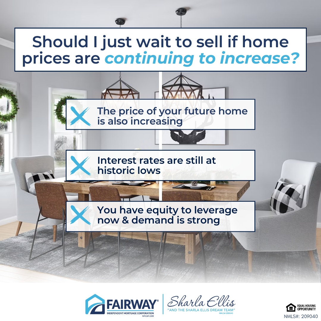 SharlaE77525885's tweet photo. Save this post if you have asked yourself this very same question or share it with your spouse if they think waiting to sell is the right strategy.
#HousingMarket #HomeSelling #ListingAgent #ShouldISellMyHome #ListThisHouse #Mortgage #RealEstate #fairwaymortgage https://t.co/D31QAkfhlE