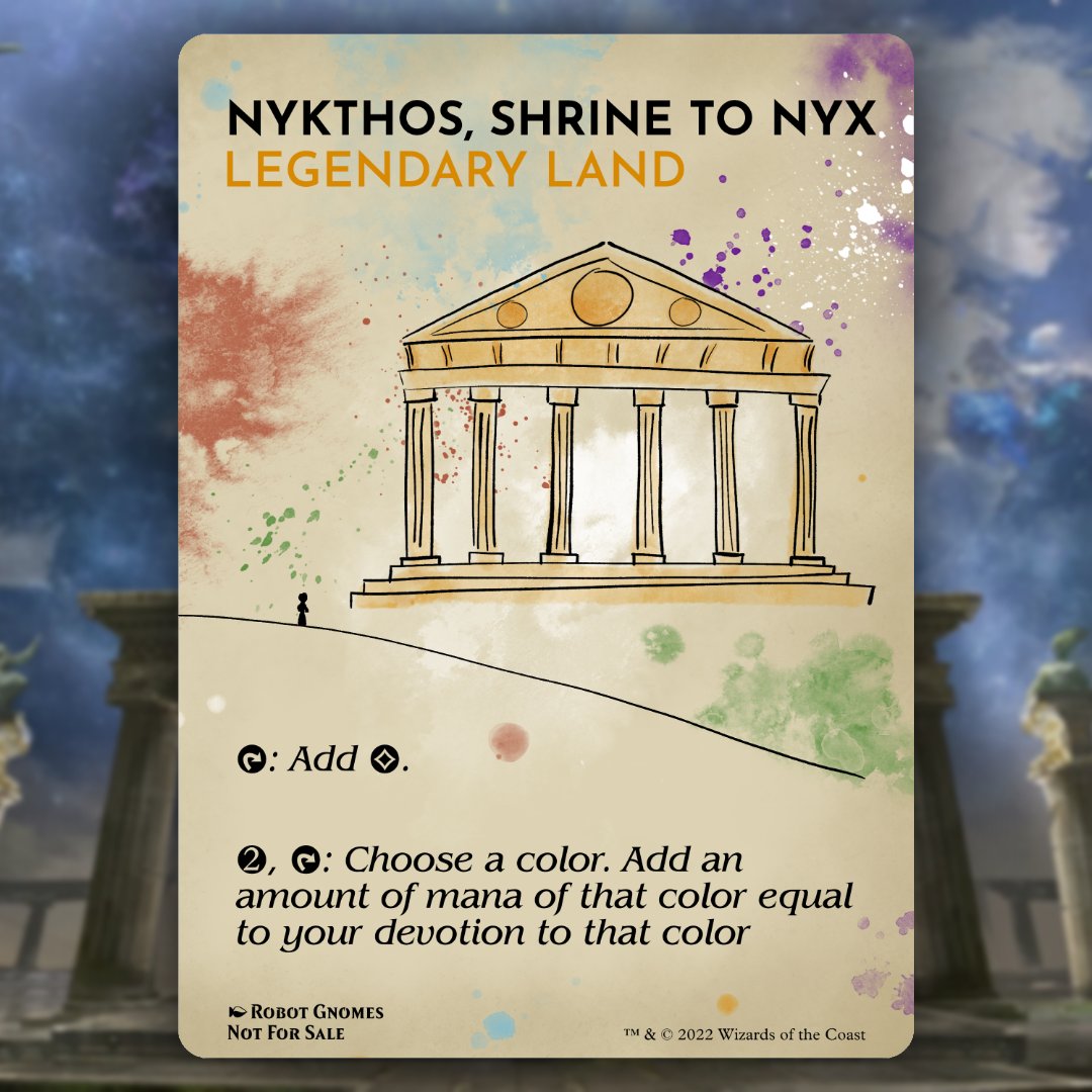 Nykthos, Shrine to Nyx (THS-223) (Foil)