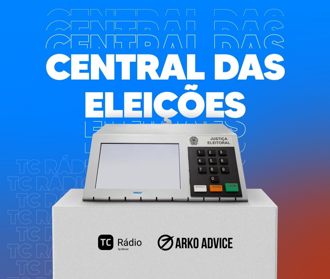 sobcustodio's tweet photo. A nova atração da #TCRadio: Central das Eleições. Um projeto da @tcinvestimentos e da @arkoadvice! A melhor análise do cenário eleitoral, de segunda a sexta-feira, das 18h30 às 19h00, sempre com a apresentação de @GMSGabriel! 🗳🇧🇷 https://t.co/N3Jfd1elYu