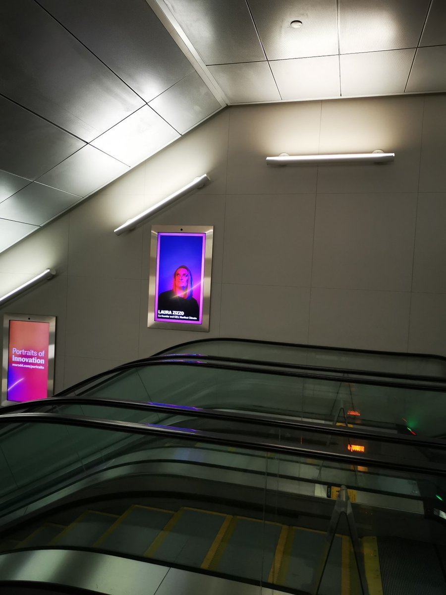 JimHarris's tweet photo. Guess who you see at the top of the escalator at the island airport? Laura Zizzo!
Part of MaRS' celebrating Canada's diverse #innovation leaders with #PortraitsOfInnovation. Photogs @ChristieVuong, @maytruongphoto & Daniel Ehrenworth: https://t.co/yCwIijypSw
#ClimateCrisis https://t.co/bHXnyfBgNz