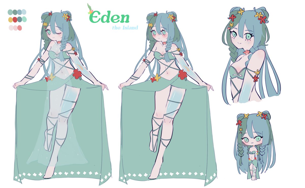 Eden (◡‿◡✿) | ENVtuber 🌸 Commissions OPEN! tweet media