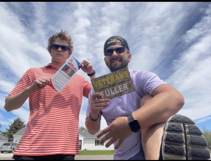 Beautiful day for Team Montana to be out knocking for local candidates across Western Montana! #LeadRight #GOP #MTGOP #TeamMontana