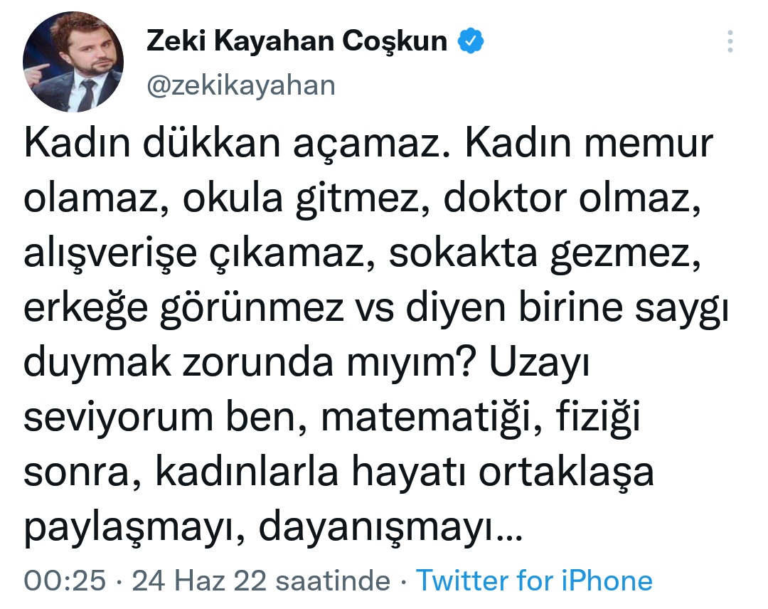 İSLÂM, kızları diri diri gömülmekten kurtardı. İstanbul Sözleşmesi , Nikahsız hayatları öve öve bitiremediginiz ve beşerî kanunlar Pınar Gültekin gibi kız kardeşimizi boğarak öldürüldükten sonra yakılıp beton dolu varildeki gömülmekten kurtardı mı @zekikayahan ?