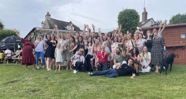 EDEAUNursingOUH's tweet photo. Not to be forgotten the ED summer party on the 16th…..dogs and children welcome with our resident DJ Senior charge Nurse Rich @Scruffyrich and also celebrating Senior Sister Bab’s @BabscroweCrowe special birthday #summervibes #JRED #nobetterteam https://t.co/OgrGVL28rS