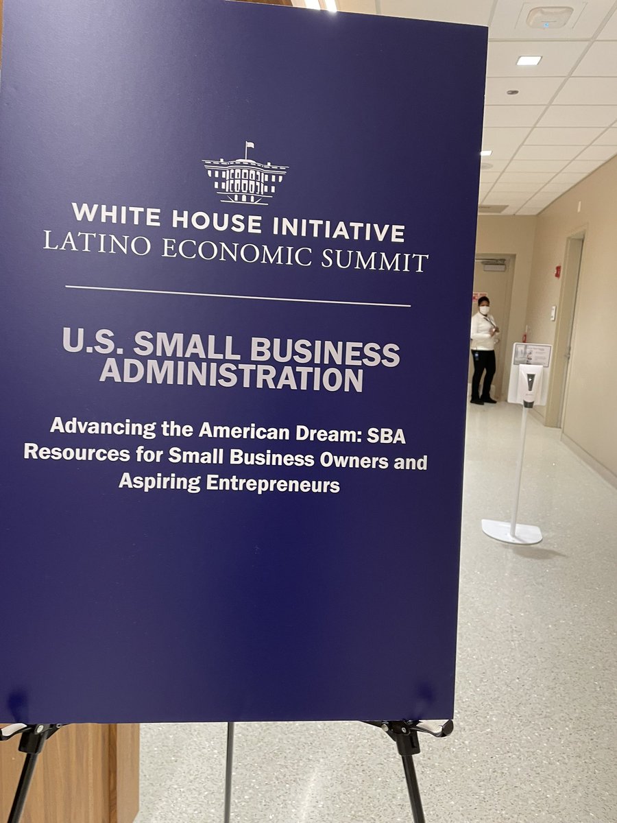 emq5006's tweet photo. “The future of minority owned business is procurement” #WHLatinos #SBA #ISBDC https://t.co/NlrpqtzjrF