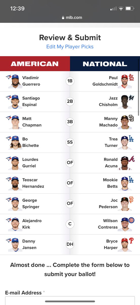 piclticl's tweet photo. Another day, another 9 jays just for you baby boo @MLBNerds https://t.co/N5tLME2KEX