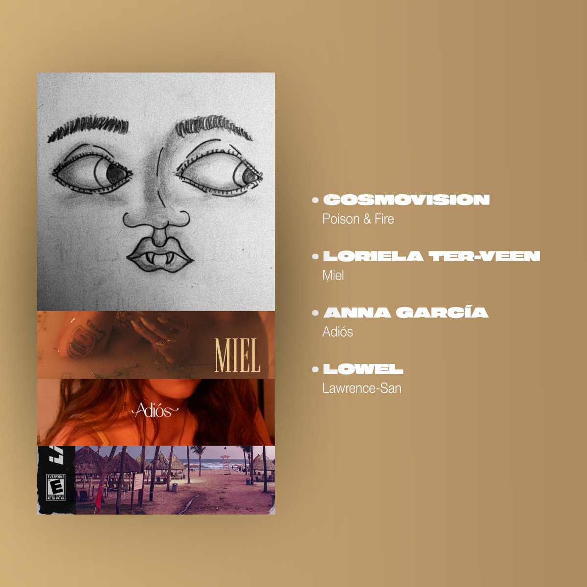 amplificatweets's tweet photo. Nuevos lanzamientos de la semana: Cosmovision, @lorielaterveen, @annaisagarciat, @lowelband. #AmplificaTuMusica https://t.co/PSoglKNCF4