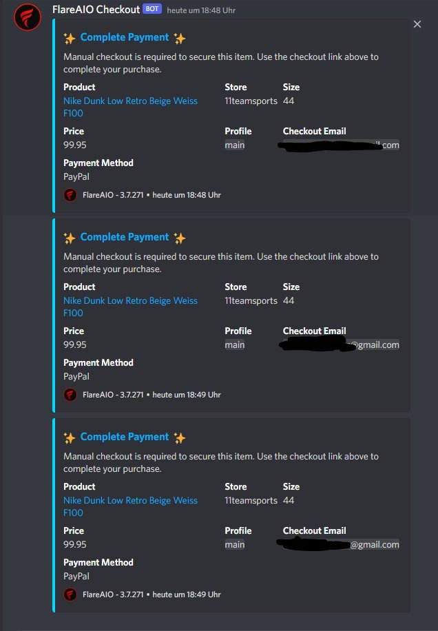 rndix0001's tweet photo. New Module working good @FlareAIO @ByteProxies
 
started waaay too late
CG: @HeatKitchenEU🔥 https://t.co/YcEYHAtfmP
