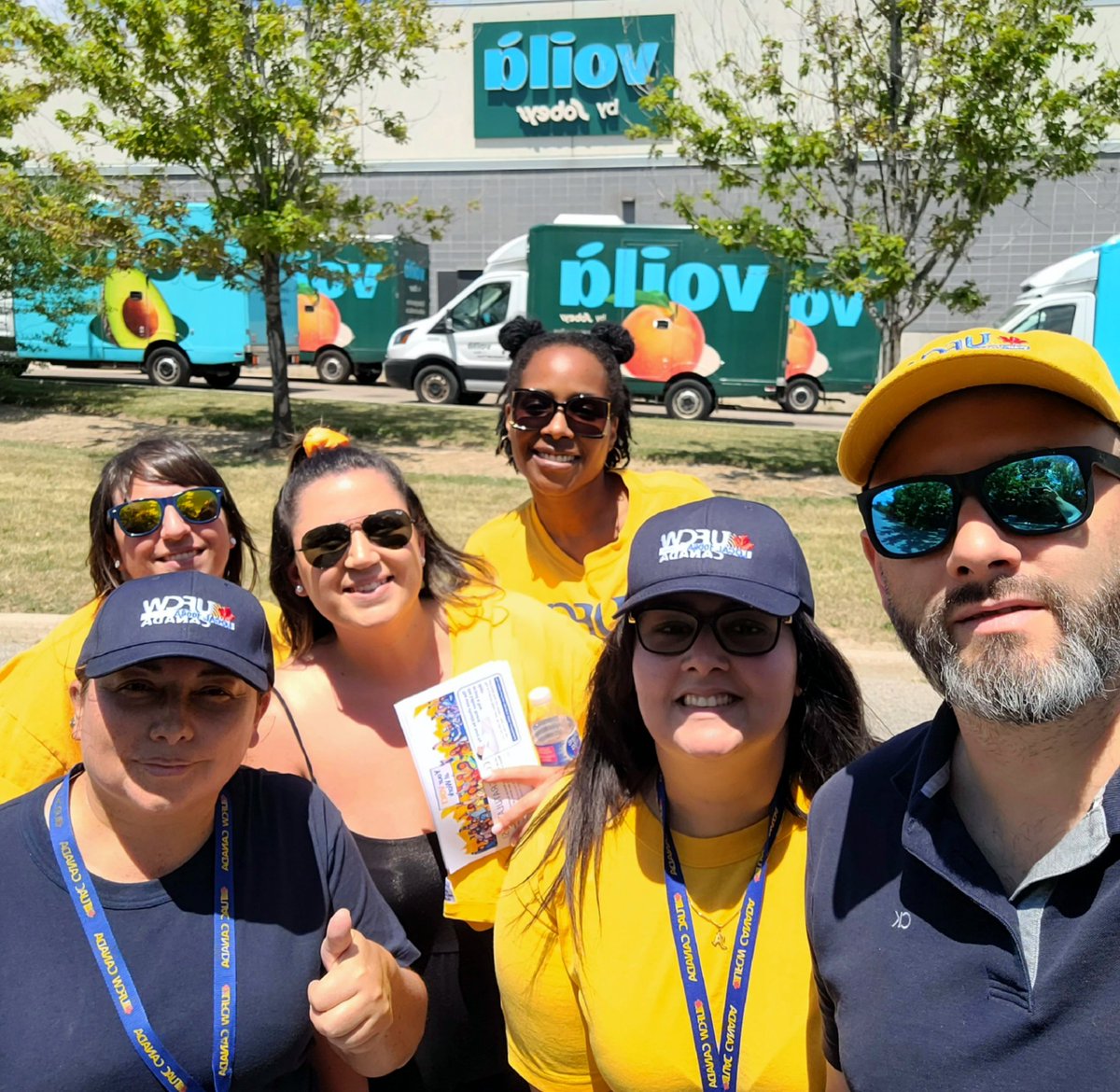 #VOILA by Sobeys drivers have decided to vote YES! Support the #VoilaUnion #UFCW 👍 For health &amp; safety protections that address the physical nature of the job. Stay strong, stay united! #canlab #onpoli