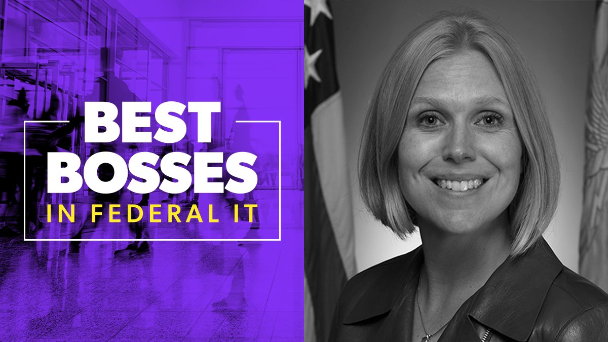 Congratulations to <a href="/LKnausenberger/">Lauren Knausenberger</a>, Chief Information Officer at <a href="/usairforce/">U.S. Air Force</a>, on winning a 2022 Best Bosses in Federal IT award! 

See the full list of this year's #BestBosses in #FedIT winners: fedscoop.com/list/fedscoop-…