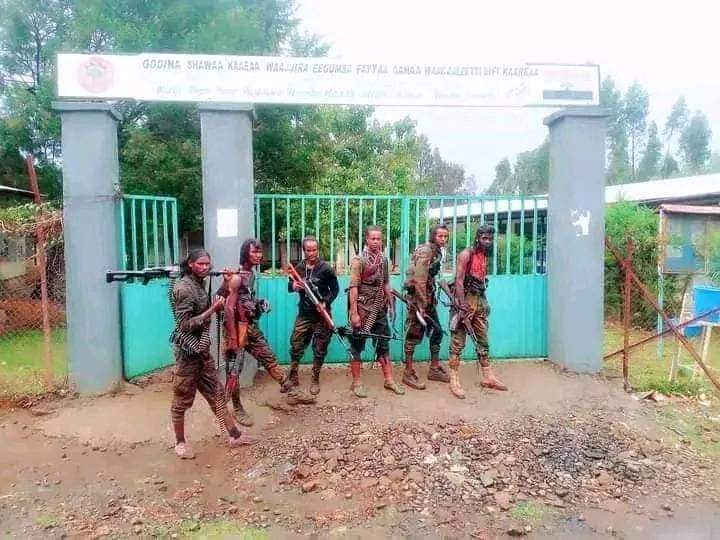 SaronSaricho's tweet image. ይህ ከአዲስ አበባ 80 ኪሎ ሜትር ርቀት ላይ የምትገኘው ሙከ ጡሪ ውጫሌ ወረዳ ሰሜን ሸዋ ዞን ነው ኦነግ ከነ ሙሉ ትጥቁ በነፃነት የሚንቀሳቀሰው።

ሰሞኑን መንግስት ኦነግን የማጥፋት ዘመቻ ጀመርኩ ስላለ
መንግስትን አምናቹ አትዘናጉ #RT✍🇪🇹