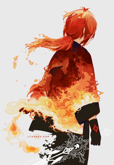 「red hair」 illustration images(Popular)