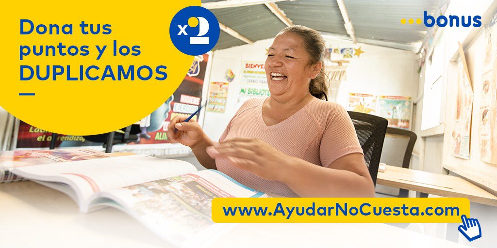 rmapalacios's tweet photo. Quiero pedirte ayuda para esta gran iniciativa social. Es muy fácil donar tus puntos bonus. Toda la información esta en https://t.co/89dhB46Gct https://t.co/fOuFnz8eg6