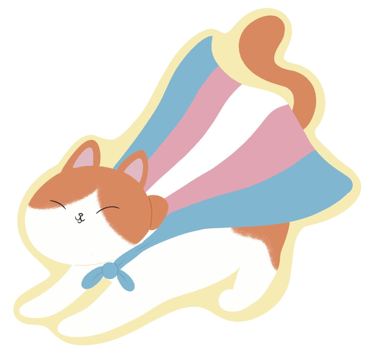 Angelssoftuniv's tweet photo. Pride cat stickers!!! #PrideMonth https://t.co/9Clyt5CeqF