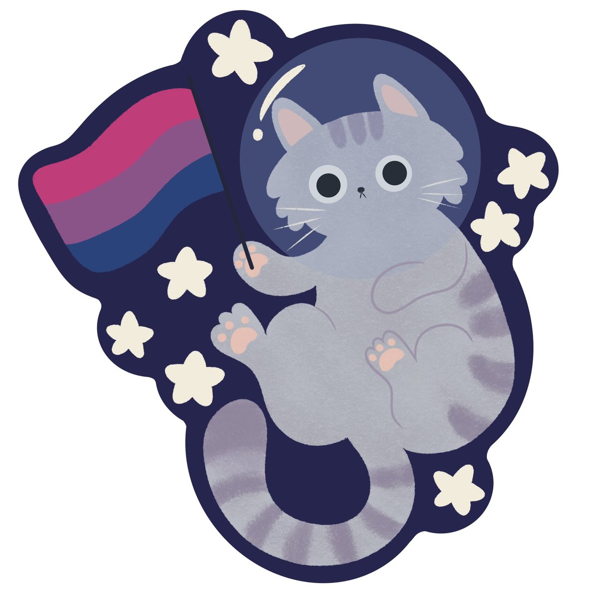 Angelssoftuniv's tweet photo. Pride cat stickers!!! #PrideMonth https://t.co/9Clyt5CeqF