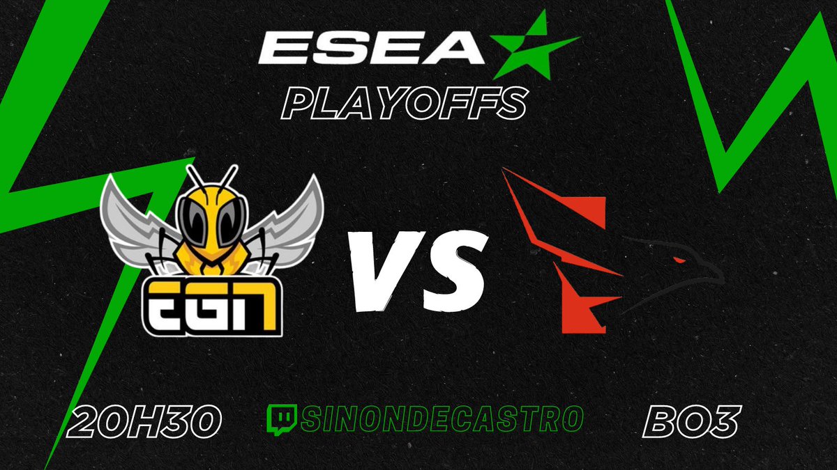 sinon__cs's tweet photo. ⚡️ @ESEA Playoffs ⚡️ 

⌚️20h30
⚔️ @EGNesports .Step 🆚 @FALKE_EC 
🗺 TBD

🔍 Não podia deixar de ser, temos mais um capítulo para esta bonita história! Vamos estar a contribuir com o máximo de apoio.

Vem apoiar em ⤵️
https://t.co/20gmB9CnMs https://t.co/ZtlKm3I3Se