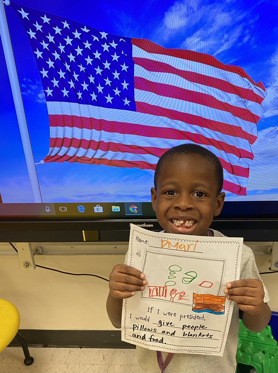 JulieBounds88's tweet photo. If I were PRESIDENT… 🇺🇸WOW! My Busy Bees are future leaders with great ideas! @RR_Sweet @Jones_AISD @Magrill_AISD @TashaJ808 @IntotheFuture22 https://t.co/8roDrFoQZR