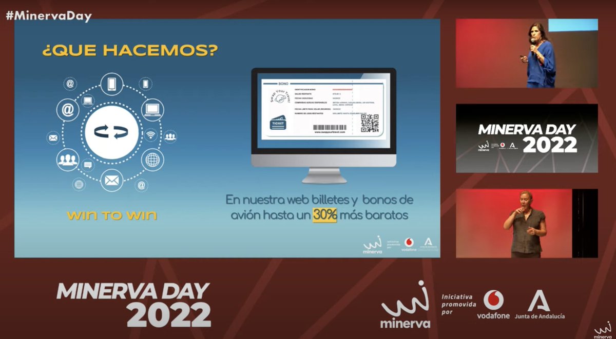 ProgramaMinerva's tweet photo. #MinervaDay | @swapyourtravel_ es un marketplace de compraventa de billetes para aprovechar los viajes que no pueden realizarse ✈️ https://t.co/ZICChgpvqF