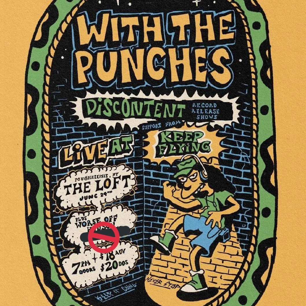 Big bad unfortunate news, but due to members testing positive for COVID, we've made the extremely hard and heartbreaking decision to cancel our set tomorrow night. Best of luck to <a href="/withthepunches/">Beloved Pop-Punk band With The Punches</a> and we're super sorry to anyone who was coming out to see us!
