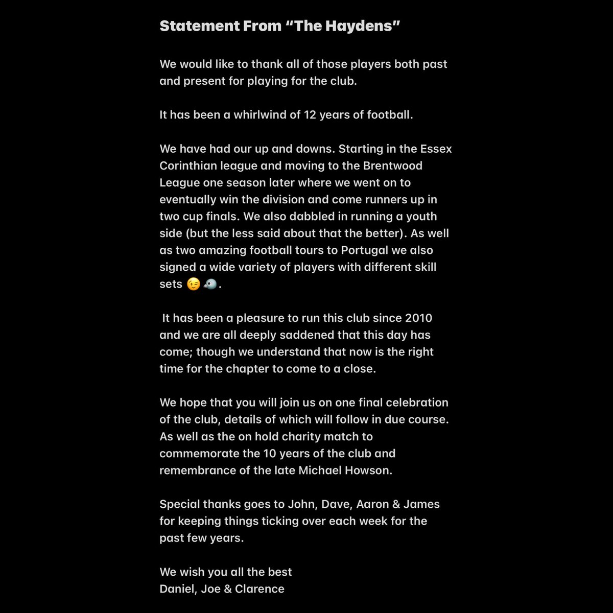 Emerson Oak FC (@emersonoakfc) on Twitter photo 