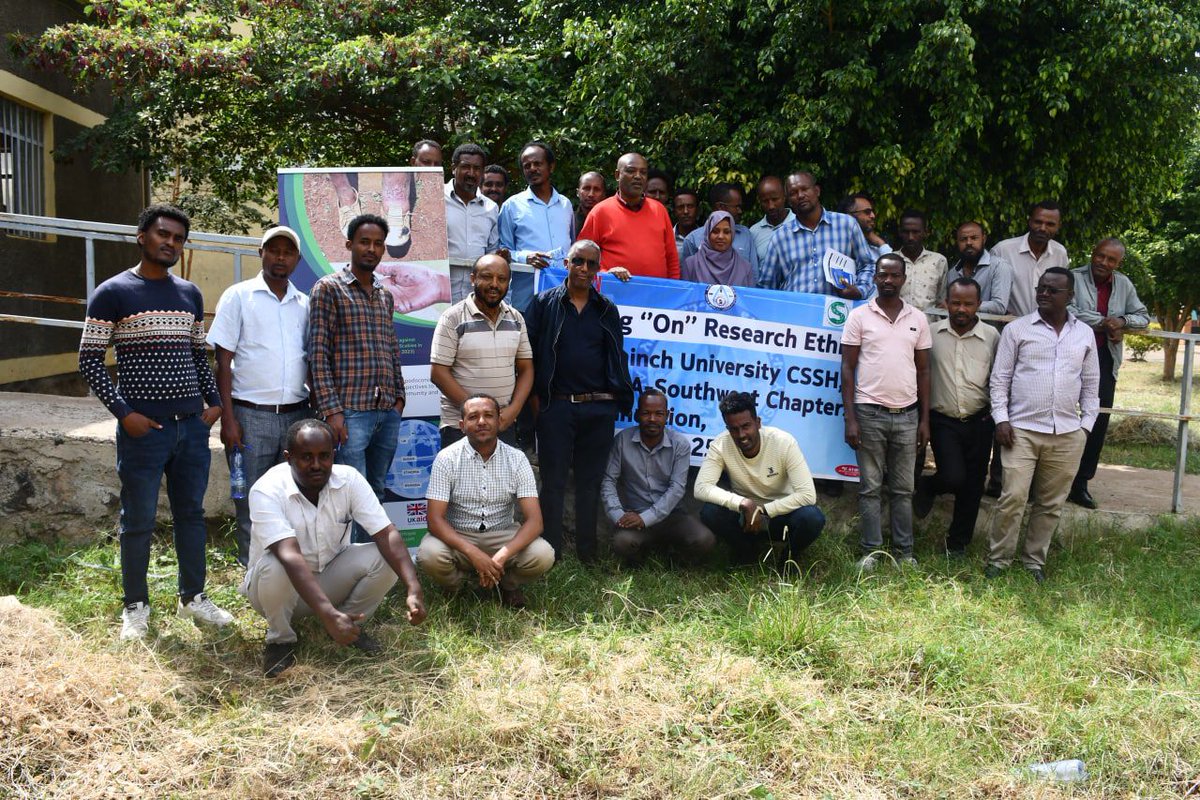 OSSREA's tweet photo. A 3-day workshop on #ResearchEthics in the fields of #SocialSciences &amp; #Humanities kicked off today at 
@ArbaMinch_Univ. The workshop is organized by the 
@5SFoundation #Ethiopia in collaboration with @Essswa #SouthWestChapter. Financed by the 
@NIHRglobal through @BSMSMedSchool https://t.co/fW0CPLdBLq