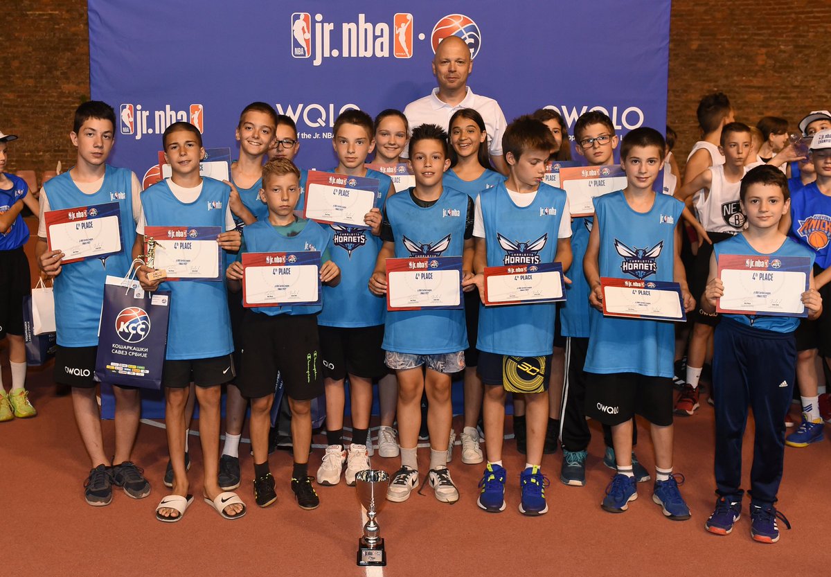 JrNBAKSS's tweet photo. #1 💍 @nyknicks Majka Jugovića Bg
#2 🥈 @BrooklynNets Djura Daničić NS
#3 🥉 @ATLHawks Danilo Kiš Bg
#4 🏅 @hornets 2.oktobar Zr https://t.co/T0jkEfRiuC