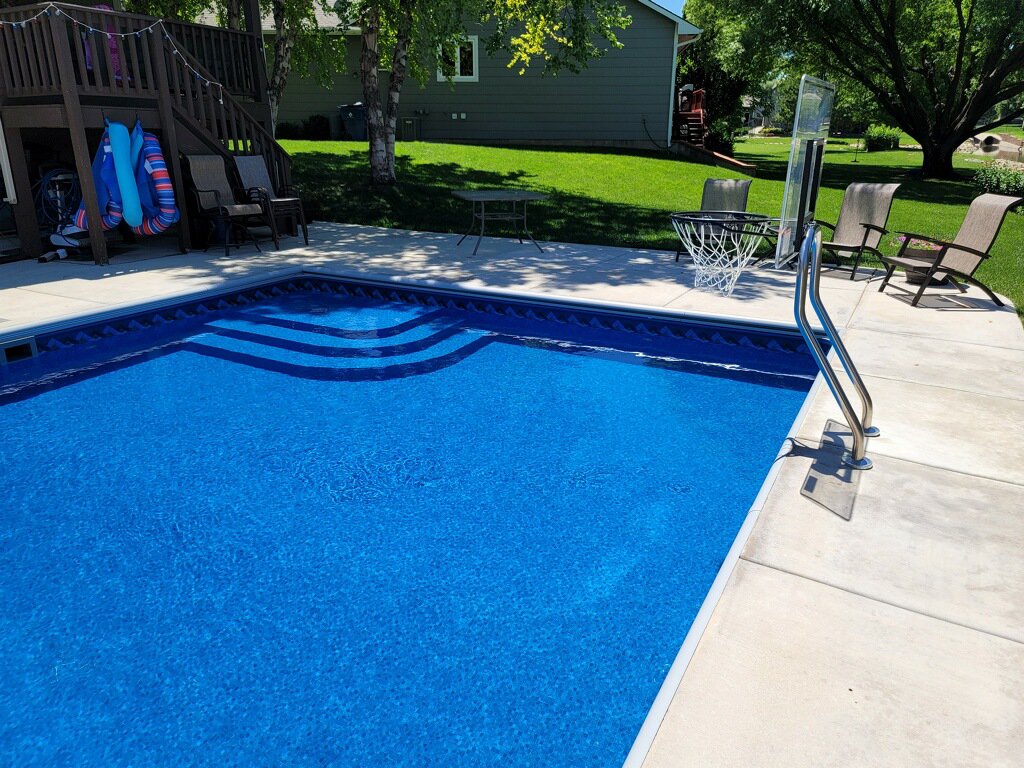 UltraModernPnP's tweet image. Check out our pool install! Gorgeous, isn't it? This is a 18x36 Fox Inground Pool with salt water and UV! This makes it the easiest water care! 

#ictpools #wichitapools #livingpoolside #livingthedream #ultramodern #luxurypools