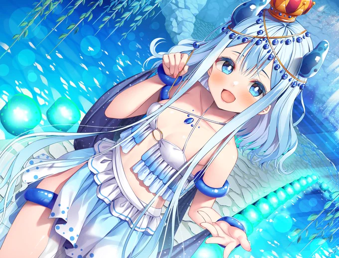 ねえ勇者様。耳かきをしてあげるから私のものにならない?～全てを溺れさせてしまうスライムの魔王【CV.民安ともえ】/RaRo 30%OFF 7/20 23時59分まで https://t.co/FWlMAjkifL
こちらの作品のイラストを描かせていただきました!!
よろしくお願いします!! 