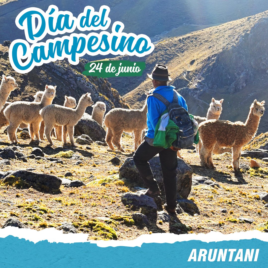 ¡Feliz #DíaDelCampesino! 👩‍🌾👨‍🌾
Hoy rendimos homenaje a los hombres y mujeres del campo, quienes son los generadores de nuestra riqueza #agrícola.  🥔🌽