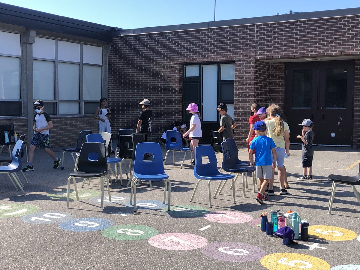 The weather cooperated and our Grade 6’s were fabulous team leaders. What a great day for a school wide Play Day at Kawartha Heights!!!!