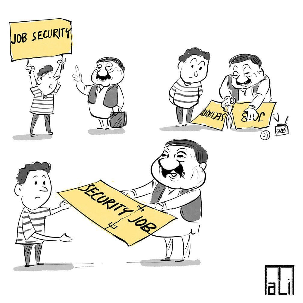 mohanchelani's tweet photo. We want decent and parmanent job for Youth.
#Right_To_Work https://t.co/PBtKxiPwTj