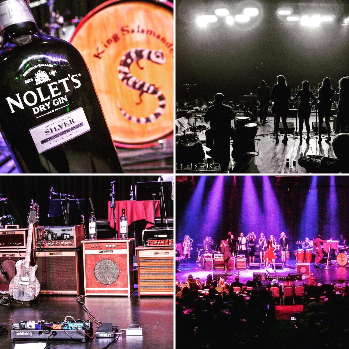kingsalamander_'s tweet photo. Lounge music, custom instruments and top shelf libations. What else do you need in a band? #kingsalamander #livemusic #nolets #custominstruments https://t.co/8XGgAtS3jn