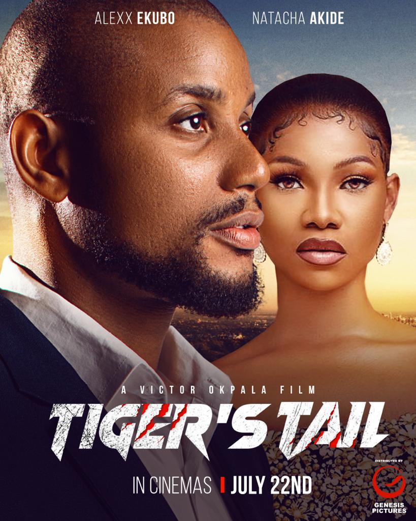 VictorOkpala6's tweet photo. THE MOST BEAUTIFUL THING YOU WILL SEE TODAY!
@Symply_Tacha and @AlexxEkubo outdid themselves on this one!
TIGER'S TAIL the movie!
IN CINEMAS FROM JULY 22

#tigerstailthemovie #ttthemovie 

Cc @hellotacha
@Tacha_Titans_ https://t.co/kqoNBjGEoy