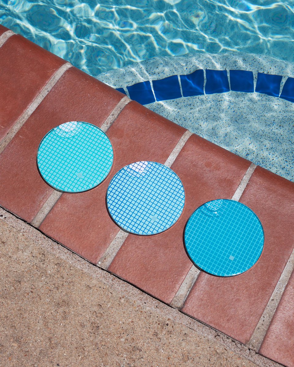 shistine's tweet photo. Pool coaster drop in 2 days!!! 6/25 2pm CT on my website 🏊‍♀️💧☀️ https://t.co/JzzaYmiFko
