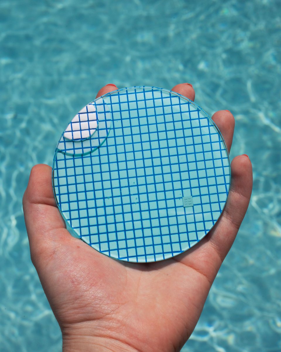 shistine's tweet photo. Pool coaster drop in 2 days!!! 6/25 2pm CT on my website 🏊‍♀️💧☀️ https://t.co/JzzaYmiFko