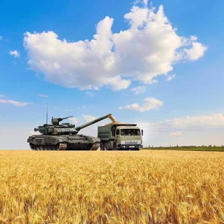 Nouvelle moissonneuse russe