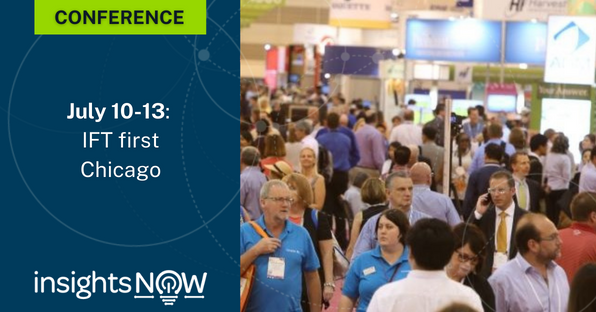 The <a href="/IFT/">Institute of Food Technologists (IFT)</a> Annual Meeting is back this summer as a hybrid event! We look forward to connecting with familiar faces and meeting new people. <a href="/InsightsNow/">InsightsNow</a> is contributing four on-demand presentations focusing on #Sustainability. 
Learn more: bit.ly/3nv3Xhz
#MRX #IFTFIRST
