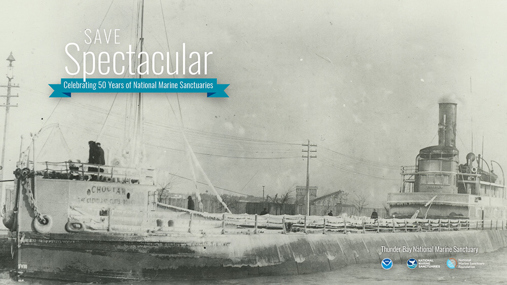 Michigan’s “Shipwreck Alley” holds 200 years of stories  about Great Lakes shipping from countless sailors and passengers. This is the story of the steamer Choctaw, from its final voyage to discovery on the lakebed about 100 years later. #SaveSpectacular

sanctuaries.noaa.gov/news/may22/exp…