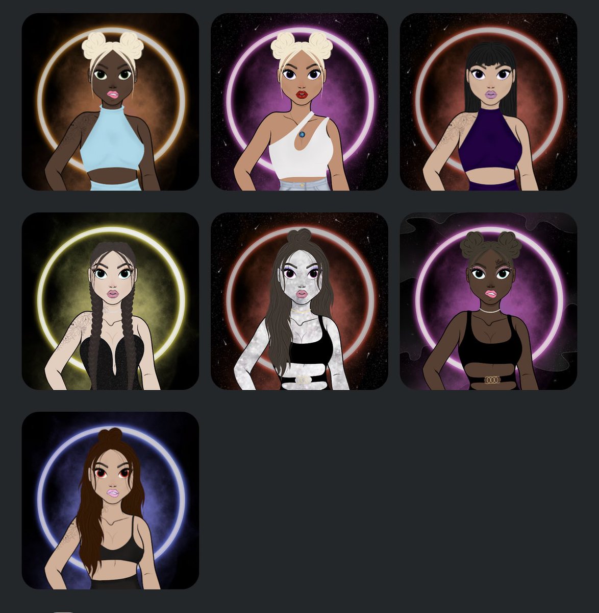 The girls I support 💖 #SGFamily <a href="/SatoshisGirls/">Satoshi's Girls 💫💗</a>