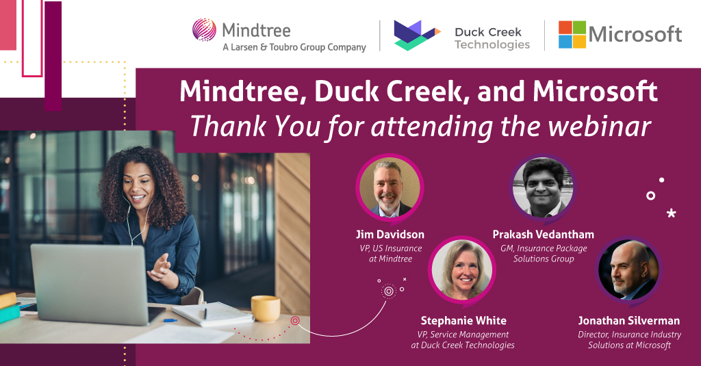 Mindtree_Ltd's tweet photo. Webinar: Driving agility with cloud-based, SaaS core systems for P&C insurers is now LIVE! Join our panel of industry experts for an interactive discussion followed by a Q&A session. Grab a seat: https://t.co/nt8GBUuONk
#SaasMigration #InsurTech #propertycasualty https://t.co/jwy2Zno33h