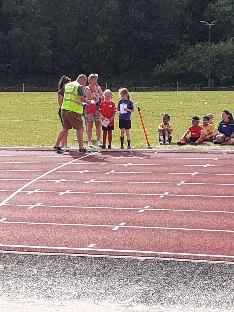 OLWayside's tweet photo. Well done to our athletics team who were fantastic tonight. Congratulations to Caragh and Aoife who finished 1st and 2nd in their events. https://t.co/zuLn8Qpdz5