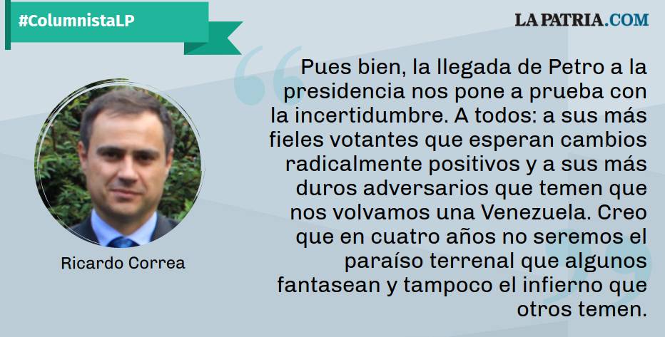 lapatriacom's tweet photo. #ColumnaLP
Petro Presidente: tranquila incertidumbre
https://t.co/soDd9rwJaN https://t.co/v8wsUuzNPA