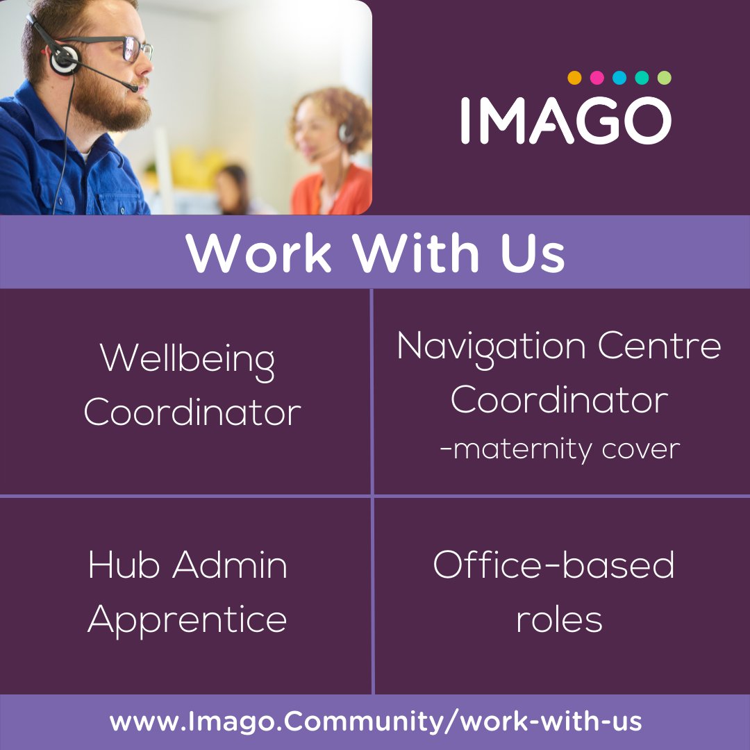 imagocommunity's tweet photo. Looking for an office-based role in social care?

We have vacancies in our team in Mersham, near Ashford.

Check out the full details on our website https://t.co/dMEgHAErO9

#ImagoCommunityUK #SocialCare #Ashford #Mersham #Kent #KentJobs #AshfordJobs https://t.co/DVEeJnl5yU