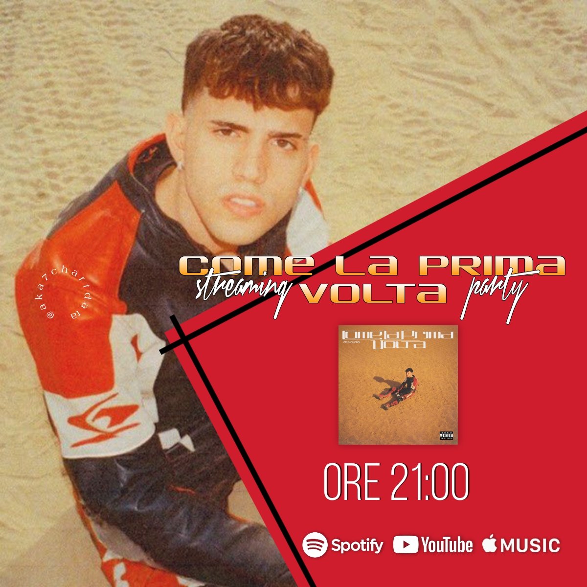 Aka7ChartData's tweet photo. 😇 AKASANGELS 😇 

Stasera, alle ore 21:00, faremo uno streaming party di #ComeLaPrimaVolta.

Rt per spargere la voce! 💕 

#aka7even https://t.co/SN4z2Azz7C